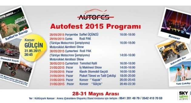 Bursa’yı ‘autofest’ Heyecanı Sardı