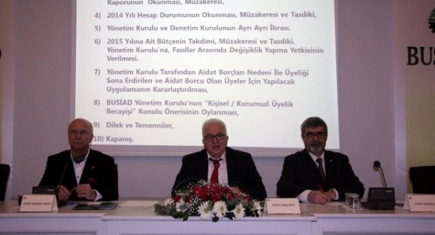 Busiad’ın Bütçesi 1 Milyon Lira