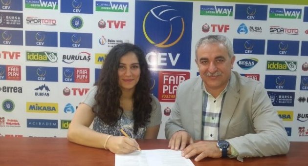 Büyükşehir Aylin’le Sözleşme Yeniledi