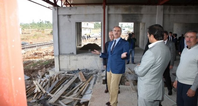 Büyükşehir’den Keles’e Ürün Toplama Merkezi