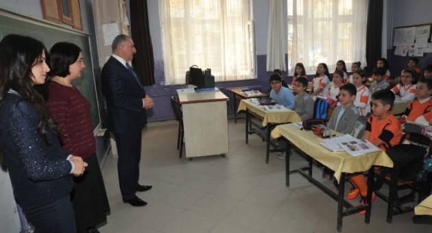 Çağlayan Öğrencilere Ders Verdi