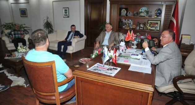 Çağlayan’dan Salman’a Ziyaret
