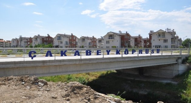 Çakabey Köprüsü Güzergahı Düzenleniyor