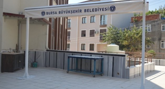 Cami Avlularına Tente