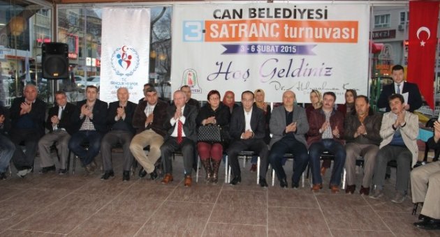 Çan Belediyesi 3. Satranç Turnuvası Sona Erdi