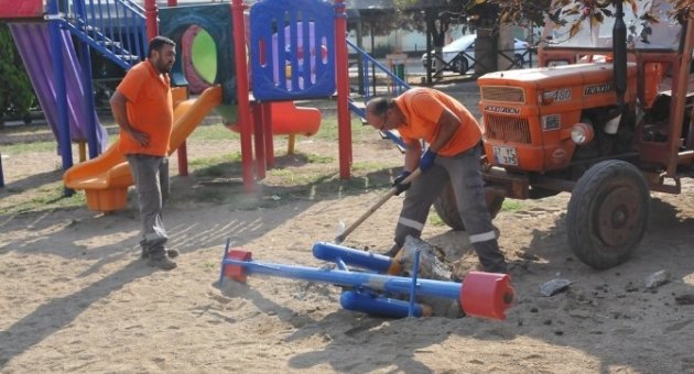 Çan Belediyesi Çan’ı Bayrama Hazırlanıyor