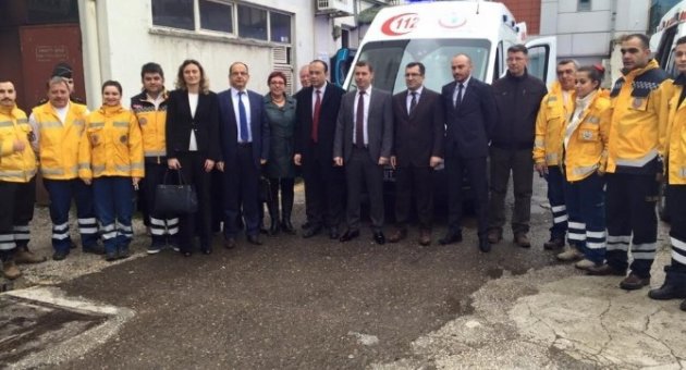 Çan’a 1 Yeni Ambulans