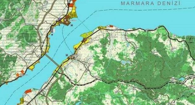 Çanakkale Boğaz Geçişinde Üçlü İşbirliği.