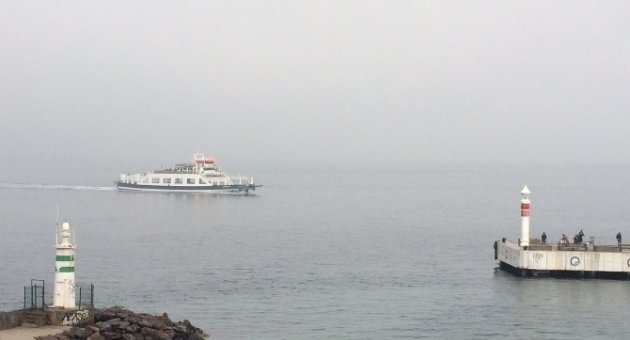 Çanakkale Boğazı’nda Sis