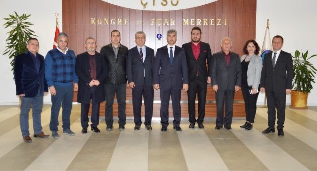 Çanakkale Valisi Hamza Erkal Çtso Yönetimini Ziyaret Etti