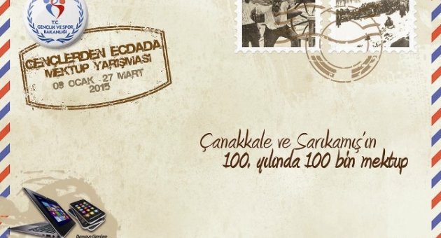 Çanakkale Ve Sarıkamış’ın 100. Yılında 100 Bin Mektup