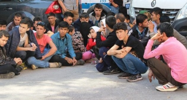Çanakkale’de 109 Kaçak Göçmen Yakalandı