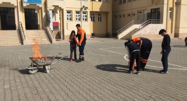 Çanakkale’de Afad Okullara Eğitim Verdi