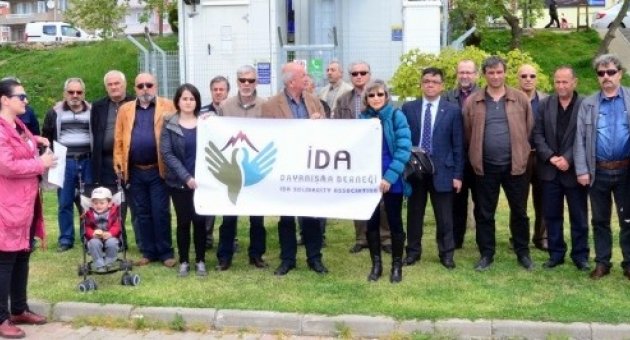 Çanakkale’de Baz İstasyonu Protestosu