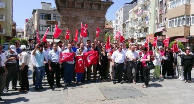 Çanakkale’de ‘can Dündar’ Eylemi