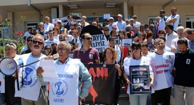 Çanakkale’de Çto Ve Ses, Öldürülen Doktor İçin Yürüdü