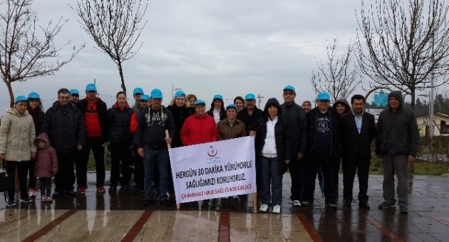 Çanakkale’de Sağlıklı Yaşam Yürüyüşü