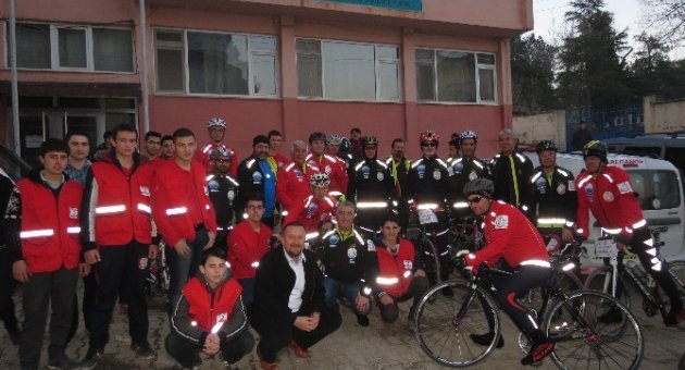Çanakkale’ye Giden Bisikletçiler Malkara’da Turladı