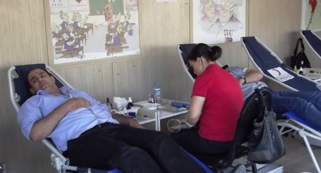 Çan’da 60 Ünite Kan Bağışı Yapıldı