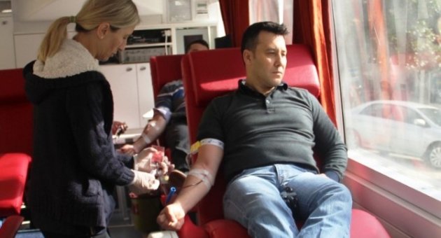 Çan’da Kızılay’a 24 Ünite Kan Bağışı