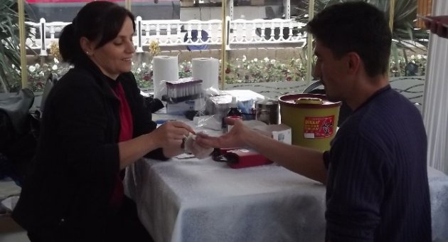Çan’da Kızılay’a 38 Ünite Kan Bağışladılar