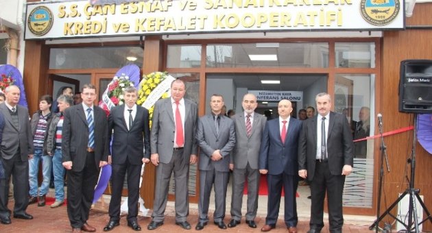 Çan’da Kooperatif Hizmet Binası Açıldı