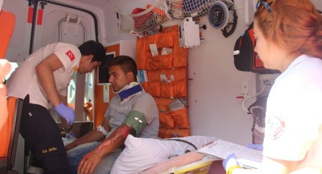 Çan’da Trafik Kazası 1 Yaralı
