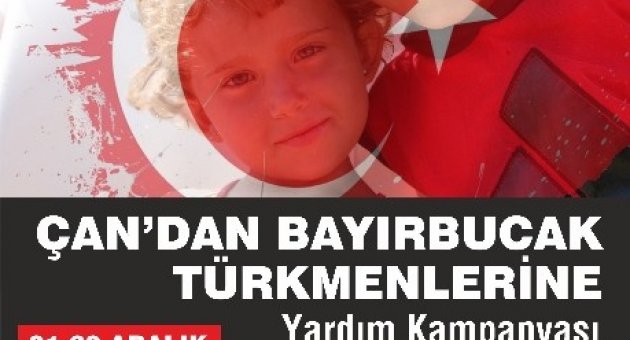 Çan’dan Bayırbucak Türkmenlerine Yardım Kampanyası