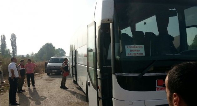 Cenazeden Dönen Yaşlı Adamı Ecel Otobüste Yakaladı