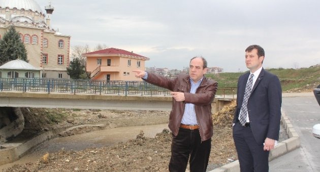 Çerkezköy Belediye Başkanı Akay Yol Çalışmalarını İnceledi
