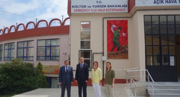 Çerkezköy Halk Kütüphanesi Yeni Yerine Taşınıyor