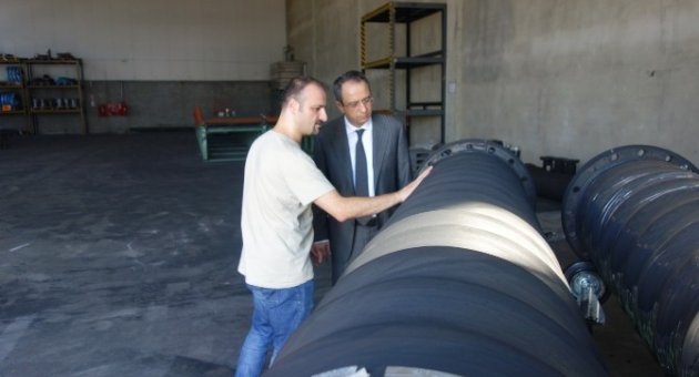 Çerkezköy Kaymakamı Kubilay Fabrika Ziyareti Gerçekleştirdi