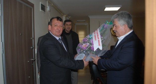 Çerkezköy Şoförler Odası’ndan Kooperatif Başkanı’na Hayırlı Olsun Ziyareti