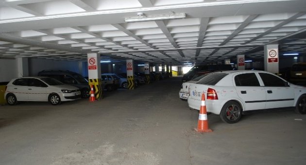 Çerkezköy’de Kapalı Otoparkta Aylık Park Ücreti 120 Tl