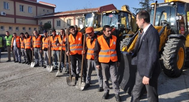Çerkezköy’de Kar Ve Buzlanma Hazırlıkları