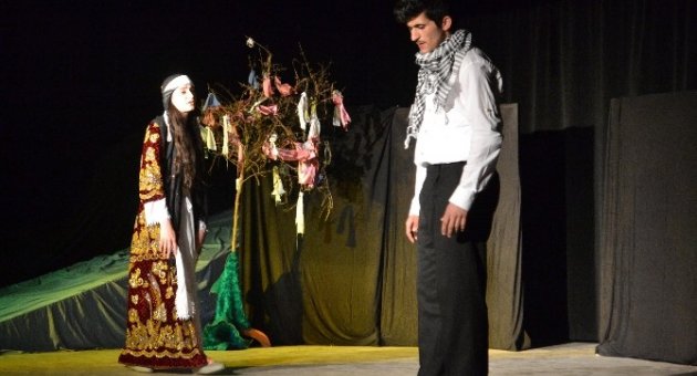 Çerkezköy’de Liselilerden Tiyatro Gösterisi