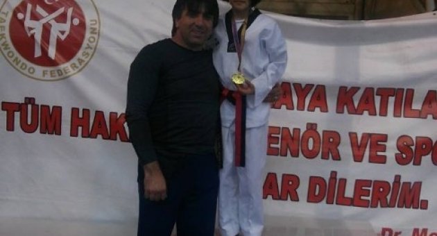Çerkezköy’ün Altın Kızı Türkiye Şampiyonu Oldu
