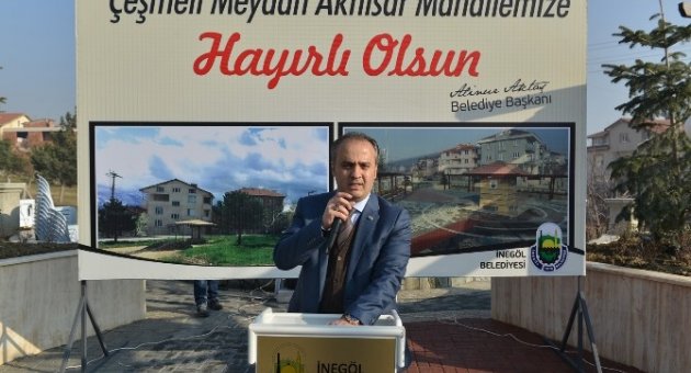 Çeşmeli Meydan Açıldı