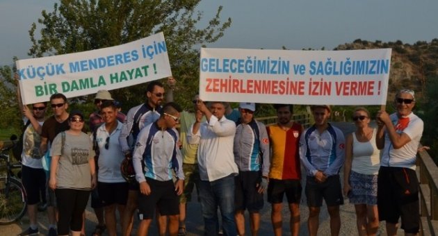 Çevrecilerden Küçük Menderes İçin Arıtma Tesisi Çağrısı