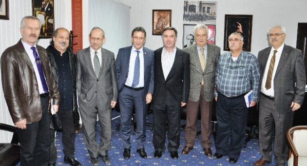 Chp Balıkesir İl Başkanı Mete Erol, Başkan Saka’yı Ziyaret Etti