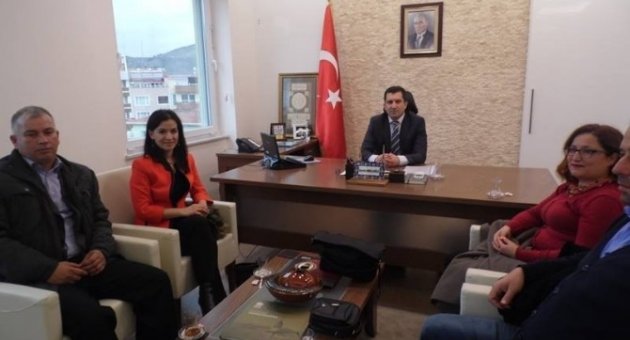 Chp Çan İlçe Başkanı Aydın Kaymakam Kakillioğlu’nu Ziyaret Etti