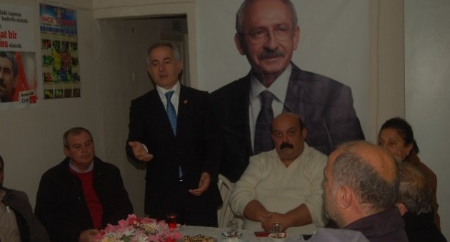 Chp Çanakkale İl Başkan Adayı Güneşhan Delegelerle Bir Araya Geldi