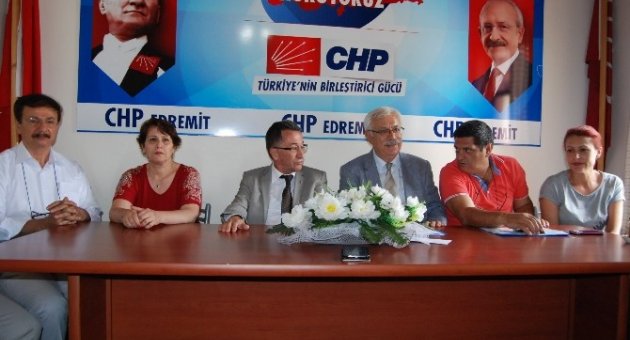 Chp Edremit’te Seçim Sonuçlarını Değerlendirdi