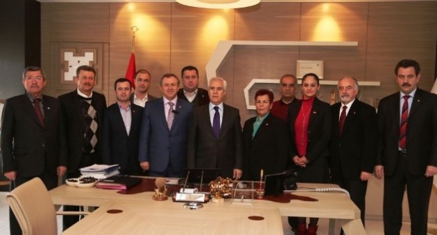 Chp İl Yönetiminden Bozbey’e Ziyaret
