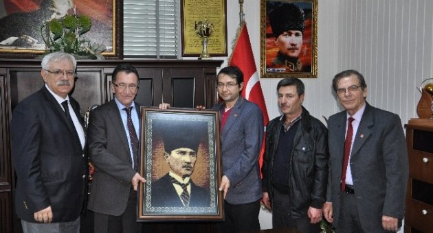Chp İvrindi İlçe Örgütü’nden Başkan Saka’ya Ziyaret