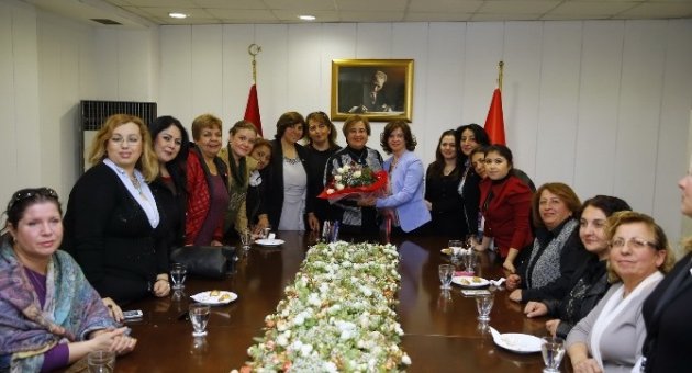 Chp Kadın Kollarının İlk Ziyareti Pekdaş’a