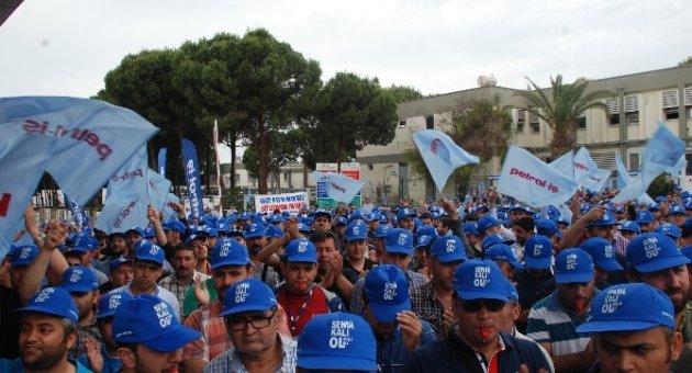 Chp’den Petkim İşçilerine Ziyaret