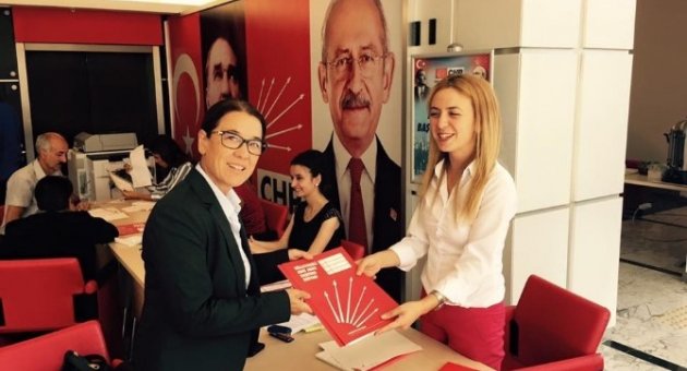 Chp’li Nurgül Uçar Adaylık Başvurusunu Yaptı