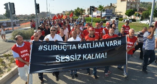 Çiğli Suruç İçin Yürüdü