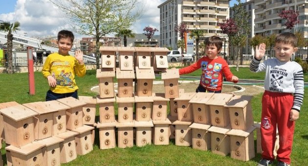 Çiğli’de Ağaçlar, Kuş Yuvaları İle Şenlenecek